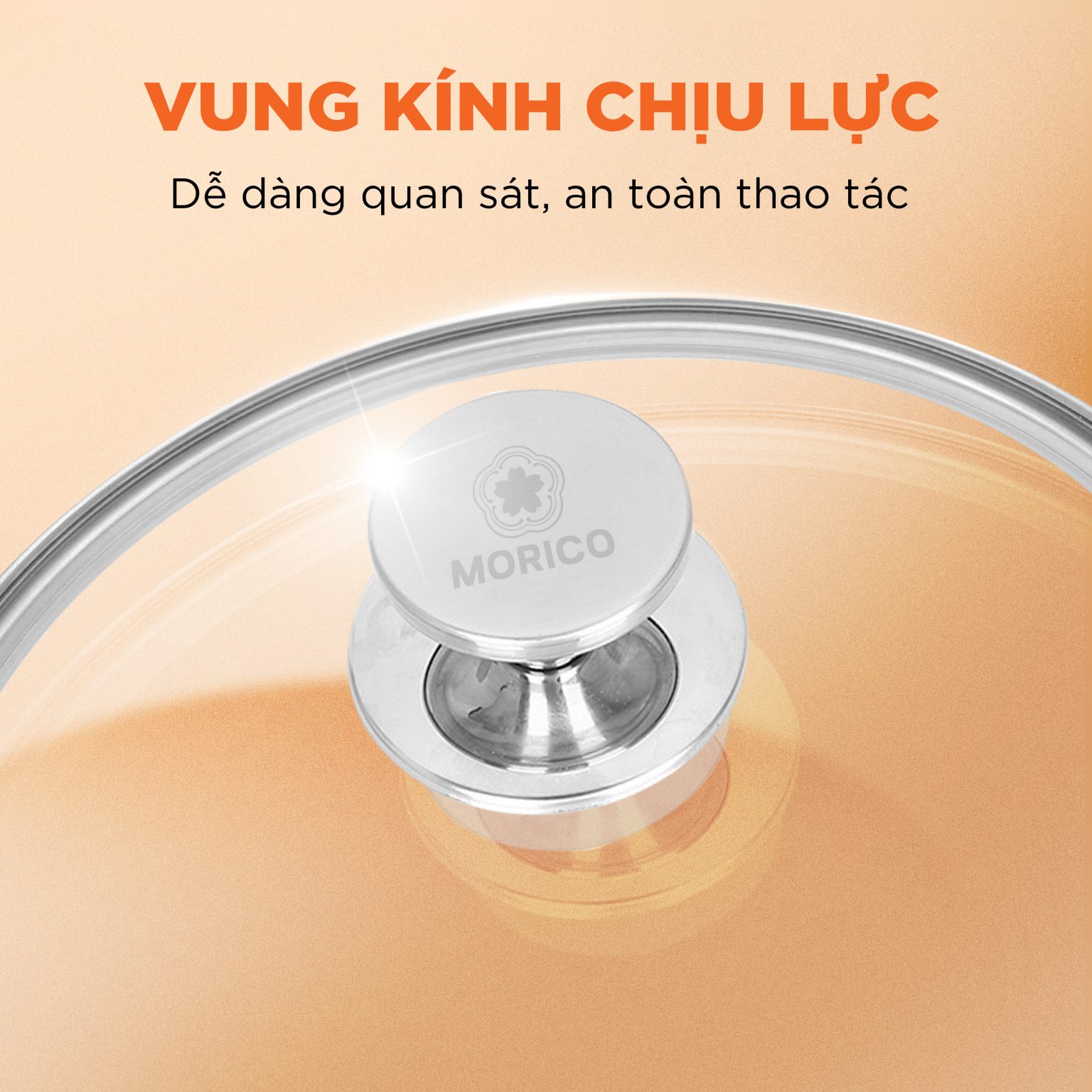 Chảo INOX chống dính tự thân không cần tôi Morico MP600 size 24 ...